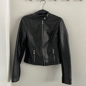 Express faux leather jacket